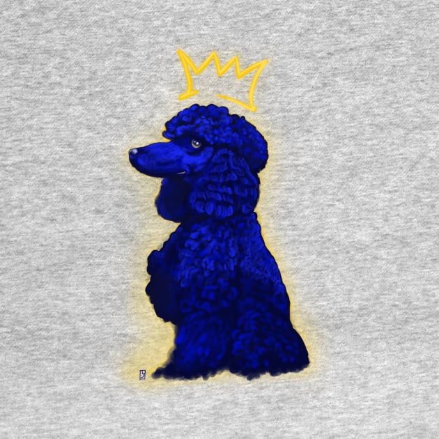 ROHyal Poodle In Blue by lsjordan